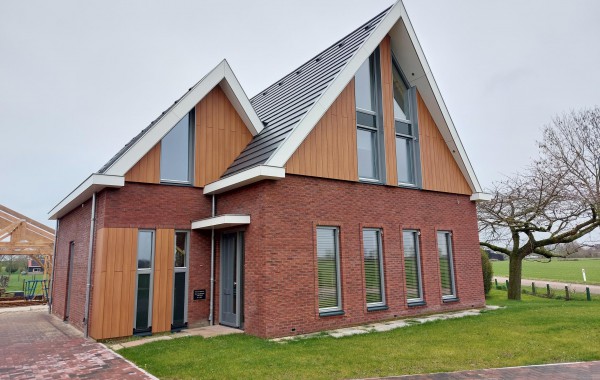 Nieuwbouw vrijstaande woning te Hagestein